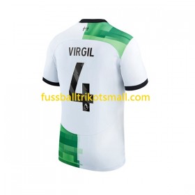 Fußballtrikots Liverpool Virgil van Dijk 4 2023-2024 Kurzarm Auswärts-trikot kaufen